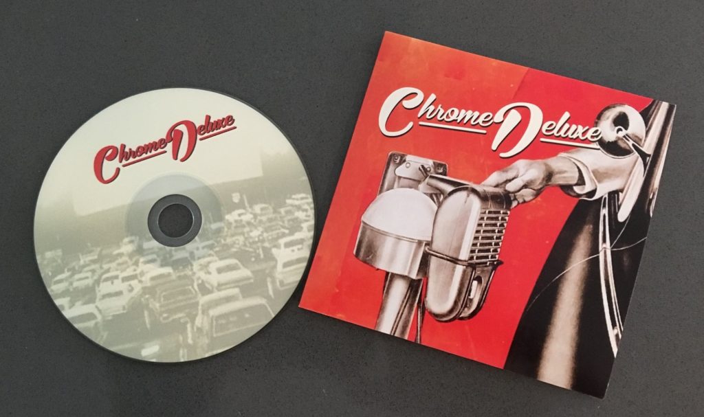 Chrome Deluxe CD disk and cover.